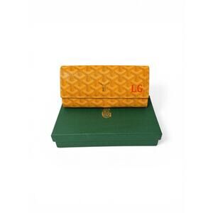 Goyard Varenne Continental Wallet Yellow
